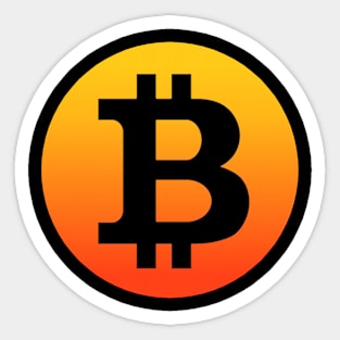 Sunsetter Bitcoin Sticker